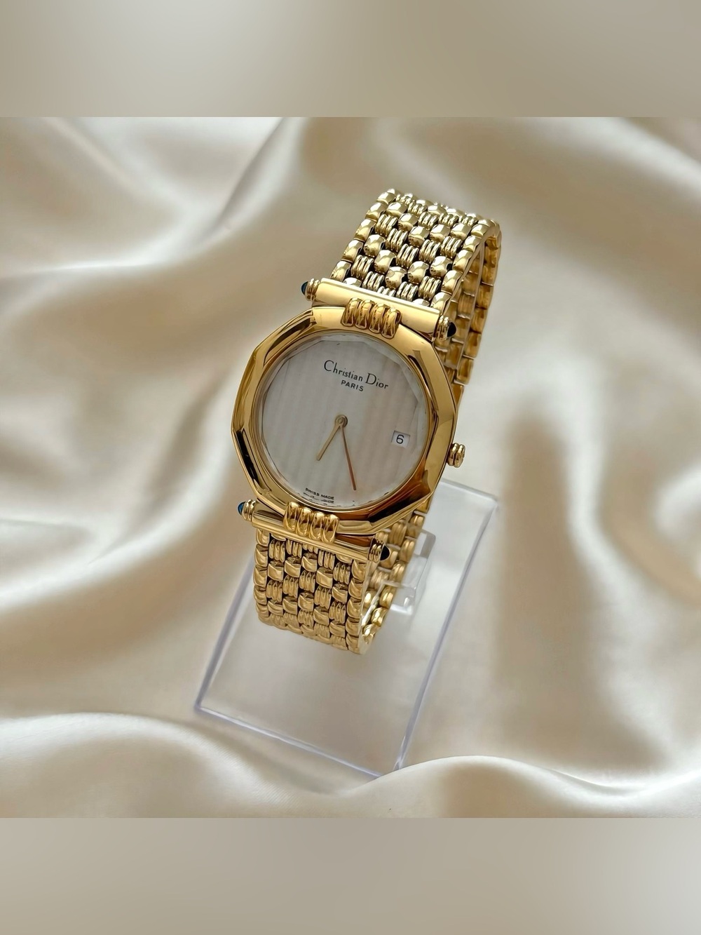 AUTHENTIC VINTAGE DIOR GOLD WATCH - Picture 4 of 7